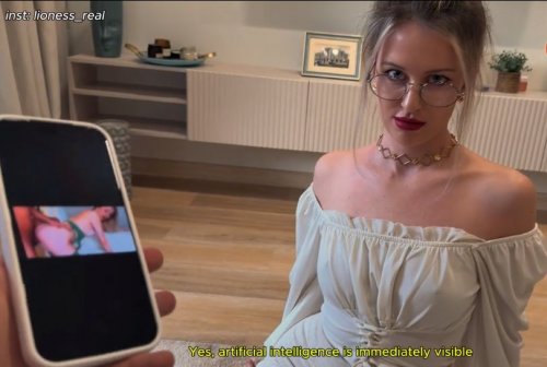 "Это же Нейросеть!" - Мне друг прислал видео, как трахал мою мачеху!